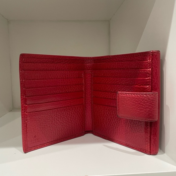 Gucci Marmot GG Logo Leather Bifold wallet - Picture 6 of 10